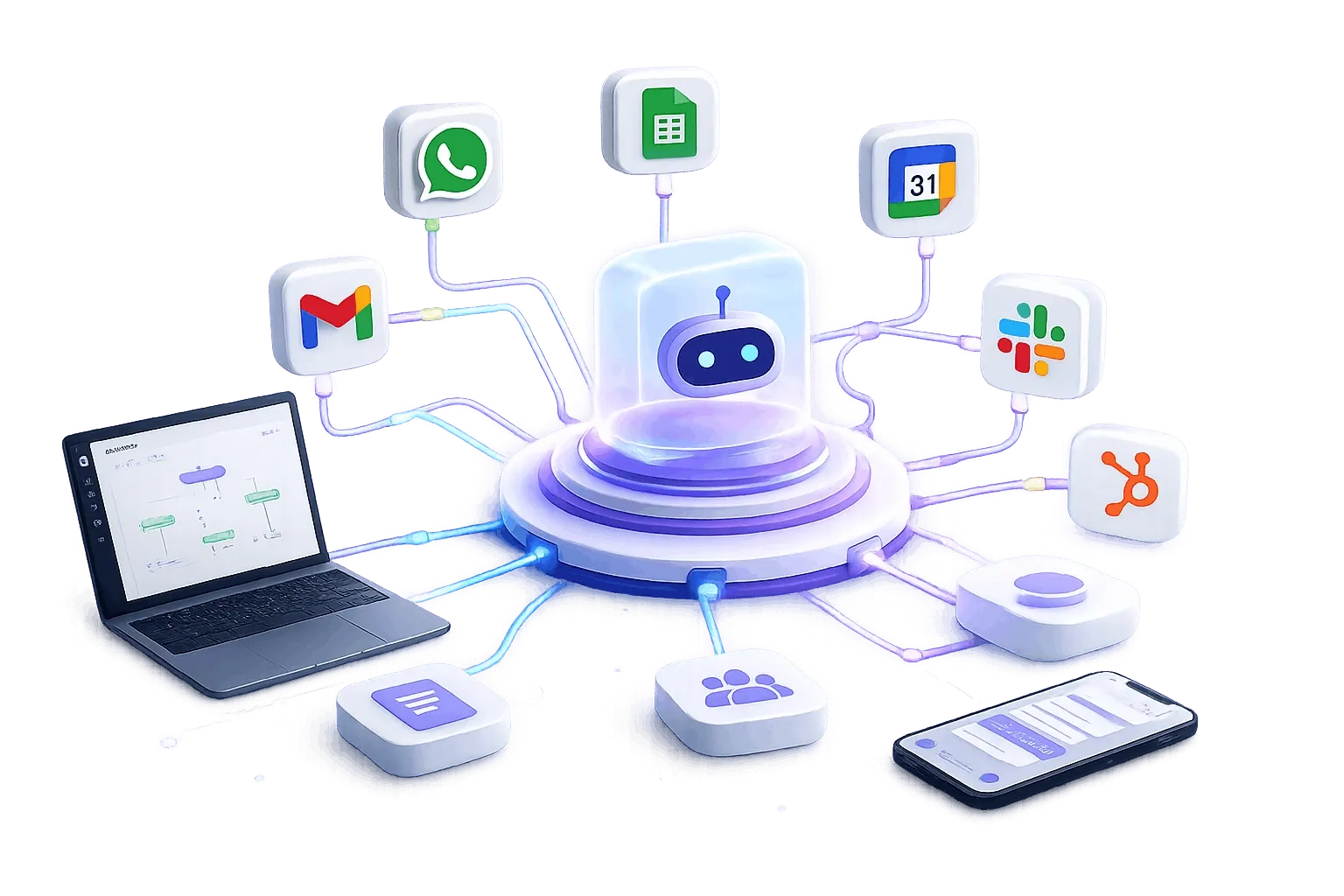 Automatizaciones y agentes de IA para empresas - Beyond The Big